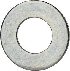 Value Collection - 2-1/4" Screw, Grade 2 Steel USS Flat Washer - 2.365" ID x 4.795" OD, 0.248" Thick, Zinc-Plated Finish - Eagle Tool & Supply