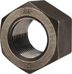 Value Collection - 3-4 UNC Steel Right Hand Heavy Hex Nut - 4-5/8" Across Flats, 2-61/64" High, Uncoated, 2B Class of Fit - Eagle Tool & Supply