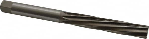 Interstate - 9/16" Diam, Straight Shank, 3-1/4" Flute, Hand Reamer - Eagle Tool & Supply