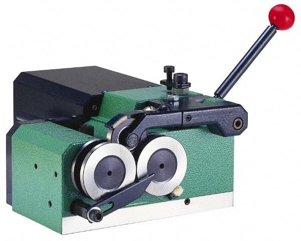 Interstate - 1 Inch Swing, 4.7 Inch Distance, Automatic Cylindrical Grinder - 4-1/2 Inch Long x 4 Inch High - Eagle Tool & Supply