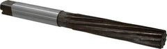 Interstate - 1-1/16" Diam, Straight Shank, 5-5/8" Flute, Hand Reamer - Spiral Flute, 11-1/4" OAL, Left Hand Spiral, Right Hand Cut, High Speed Steel - Eagle Tool & Supply