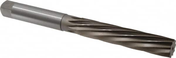 Interstate - 1-1/8" Diam, Straight Shank, 5-13/16" Flute, Hand Reamer - Eagle Tool & Supply