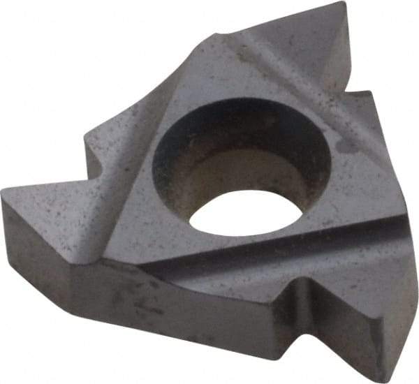 Kennametal - 16ER External Right Hand 14-8 Partial Profile 60° Laydown Threading Insert - Grade KC5010, TiAlN Coated Carbide, 9.53mm Inscribed Circle - Eagle Tool & Supply