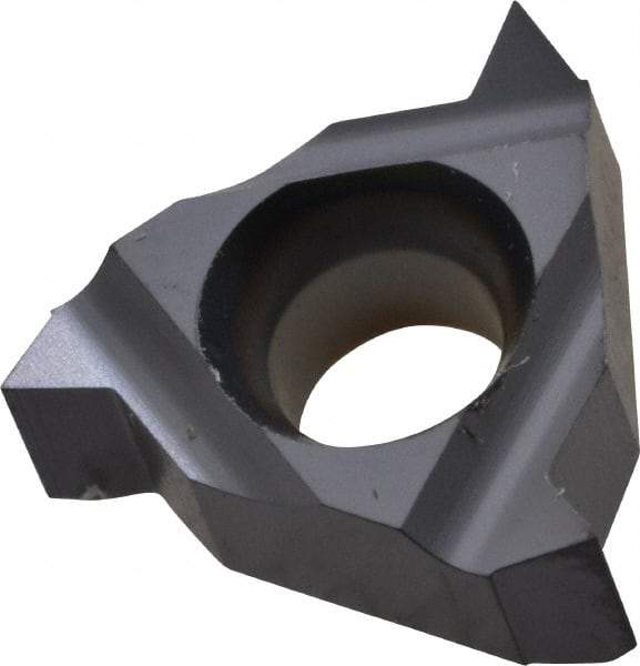 Kennametal - 11NR Internal Right Hand 48-16 Partial Profile 60° Laydown Threading Insert - Grade KC5010, TiAlN Coated Carbide, 6.35mm Inscribed Circle - Eagle Tool & Supply