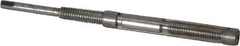 Value Collection - Size 8/A, Straight Shank Hand Adjustable Reamer - 3-1/4" OAL, Right Hand Cut, 4 Blades, High Speed Steel, Bright Finish - Eagle Tool & Supply
