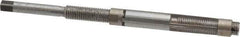 Made in USA - Size 6/A, Straight Shank Hand Adjustable Reamer - 4-1/8" OAL, Right Hand Cut, 4 Blades, High Speed Steel, Bright Finish - Eagle Tool & Supply