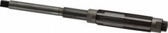 Made in USA - Size B, Straight Shank Hand Adjustable Reamer - 5-3/4" OAL, Right Hand Cut, High Speed Steel, Bright Finish - Eagle Tool & Supply
