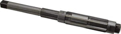 Made in USA - Size I, Straight Shank Hand Adjustable Reamer - 10" OAL, Right Hand Cut, High Speed Steel, Bright Finish - Eagle Tool & Supply