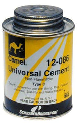 Schrader/Plews - 1/2 Pt. Cement - For Tire Repair - Eagle Tool & Supply