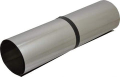 Made in USA - 1 Piece, 100 Inch Long x 12 Inch Wide x 0.002 Inch Thick, Roll Shim Stock - Stainless Steel - Eagle Tool & Supply