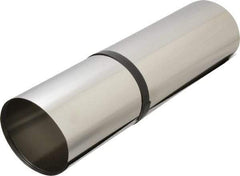 Made in USA - 1 Piece, 50 Inch Long x 12 Inch Wide x 0.002 Inch Thick, Roll Shim Stock - Stainless Steel - Eagle Tool & Supply