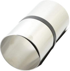 Made in USA - 1 Piece, 100 Inch Long x 6 Inch Wide x 0.005 Inch Thick, Roll Shim Stock - Stainless Steel - Eagle Tool & Supply