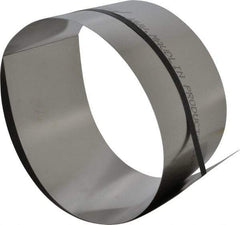 Made in USA - 1 Piece, 50 Inch Long x 6 Inch Wide x 0.025 Inch Thick, Roll Shim Stock - Stainless Steel - Eagle Tool & Supply