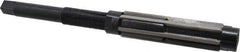 Value Collection - Size J, Straight Shank Hand Adjustable Reamer - 11" OAL, Right Hand Cut, High Speed Steel, Oxide Finish - Eagle Tool & Supply
