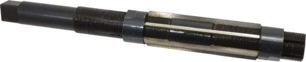 Value Collection - Size M, Straight Shank Hand Adjustable Reamer - 16" OAL, Right Hand Cut, High Speed Steel, Oxide Finish - Eagle Tool & Supply
