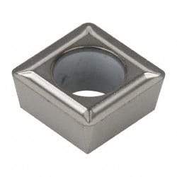 Kennametal - SPGT32.52 LF Grade KC5410 Carbide Turning Insert - TiB2 Finish, 90° Square, 3/8" Inscr Circle, 5/32" Thick, 1/32" Corner Radius - Eagle Tool & Supply