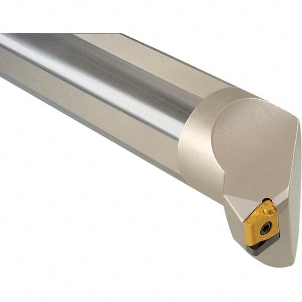 Iscar - 2.087" Min Bore Diam, 14" OAL, 1-1/4" Shank Diam, S-SLAN Indexable Boring Bar - LNMX 1104.. Insert, Screw or Clamp Holding Method - Eagle Tool & Supply
