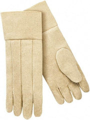Steiner - Size Universal Wool Lined Fiberglass Heat Resistant Glove - 18" OAL, Slip-On Cuff - Eagle Tool & Supply