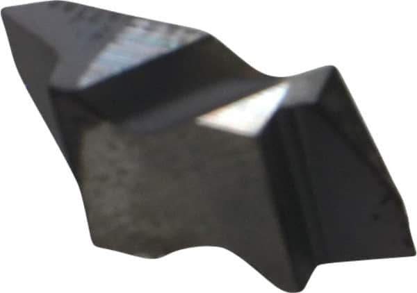 Kennametal - NTF2 Grade KC5010, Internal/External Partial Profile 60° Threading Insert - 0.6 to 1.75mm & 14 to 44 TPI Ext Pitch, 10 to 20mm & 12 to 24 TPI Int Pitch, Left Hand Insert, TiAlN Finish, Carbide - Eagle Tool & Supply