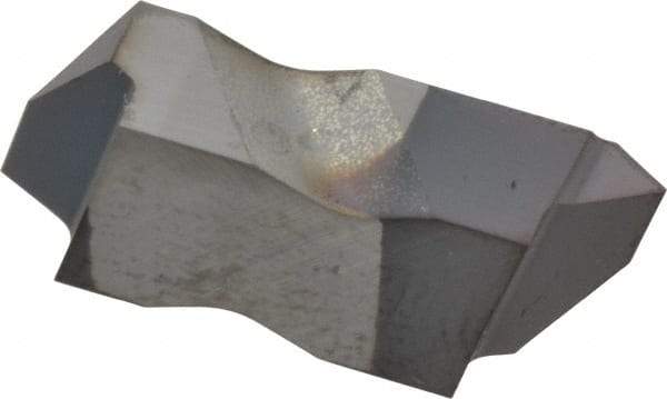 Kennametal - NTK3 Grade KC5025, Internal/External Partial Profile 60° Threading Insert - 0.6 to 2.5mm & 10 to 44 TPI Ext Pitch, 10 to 2.5mm & 9 to 24 TPI Int Pitch, Right Hand Insert, TiAlN Finish, Carbide - Eagle Tool & Supply