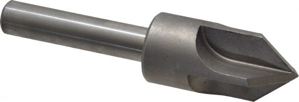 Keo - 1" Head Diam, 1/2" Shank Diam, 4 Flute 82° High Speed Steel Countersink - Eagle Tool & Supply