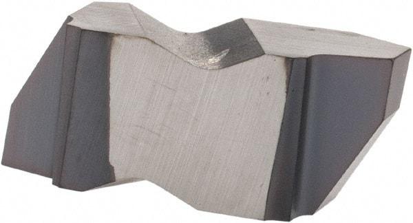 Kennametal - NAS3 Grade KC5025, Internal/External Stub Acme Threading Insert - 5 TPI Int Pitch, Right Hand Insert, TiAlN Finish, Carbide - Eagle Tool & Supply