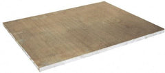 Value Collection - 1 Inch Thick x 12 Inch Wide x 12 Inch Long, Aluminum Plate - Alloy 6061 - Eagle Tool & Supply