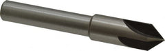 Interstate - 5/8" Head Diam, 1/2" Shank Diam, 4 Flute 82° High Speed Steel Countersink - Eagle Tool & Supply