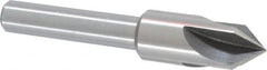 Interstate - 3/4" Head Diam, 1/2" Shank Diam, 4 Flute 82° High Speed Steel Countersink - Eagle Tool & Supply