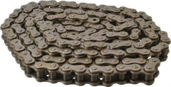Browning - 3/4" Pitch, ANSI 60H, Heavy Series Roller Chain - Chain No. 60H, 10 Ft. Long, 15/32" Roller Diam, 1/2" Roller Width - Eagle Tool & Supply