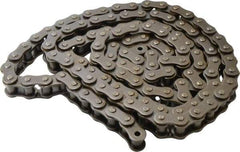Browning - 1" Pitch, ANSI 80H, Heavy Series Roller Chain - Chain No. 80H, 10 Ft. Long, 5/8" Roller Diam, 5/8" Roller Width - Eagle Tool & Supply