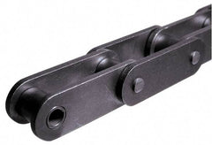 Morse - 1" Pitch, ANSI C2040, Conveyor Chain - Chain No. C2040, 10 Ft. Long, 5/16" Roller Diam, 5/16" Roller Width - Eagle Tool & Supply
