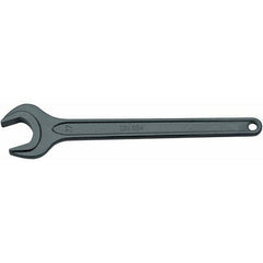 Open End Wrench: Single End Head, 8 mm 15 ° Head Angle, Vanadium Steel, Manganese Phosphate Finish