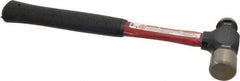 Proto - 1 Lb Head Steel Ball Pein Hammer - 11-1/2" Fiberglass Handle, 13" OAL, Fiberglass with Vinyl Grip - Eagle Tool & Supply