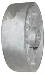 Value Collection - 4 Inch Diameter x 1-1/2 Inch Wide, Cast Iron Caster Wheel - 600 Lb. Capacity, 1-5/8 Inch Hub Length, 1/2 Inch Axle Diameter, Roller Bearing - Eagle Tool & Supply