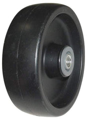 Value Collection - 5 Inch Diameter x 1-1/2 Inch Wide, Polyolefin Caster Wheel - 350 Lb. Capacity, 1-5/8 Inch Hub Length, 1/2 Inch Axle Diameter, Roller Bearing - Eagle Tool & Supply
