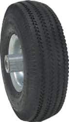 Value Collection - 6 Inch Diameter x 2 Inch Wide, Rubber on Cast Iron Caster Wheel - 500 Lb. Capacity, 5/8 Inch Axle Diameter, Roller Bearing - Eagle Tool & Supply