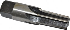 Interstate - 3/8" Pipe, 0.606" Diam, 0.54" Small End Diam, Straight Shank, 1-1/16" Flute, Taper Pipe Reamer - Eagle Tool & Supply