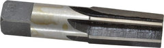 Interstate - 1/2" Pipe, 3/4" Diam, 0.665" Small End Diam, Straight Shank, 1-3/8" Flute, Taper Pipe Reamer - Eagle Tool & Supply