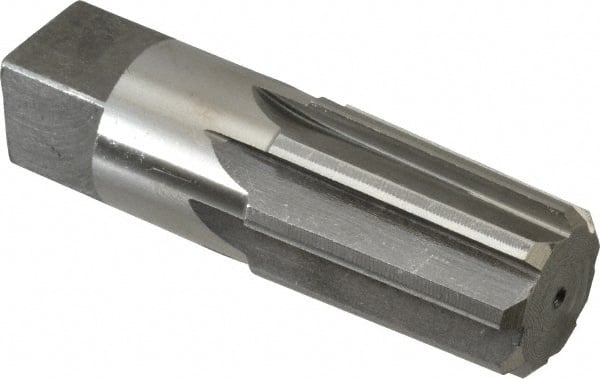 Interstate - 1" Pipe, 1.212" Diam, 1.103" Small End Diam, Straight Shank, 1-3/4" Flute, Taper Pipe Reamer - Eagle Tool & Supply