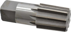 Interstate - 1-1/4" Pipe, 1.553" Diam, 1.444" Small End Diam, Straight Shank, 1-3/4" Flute, Taper Pipe Reamer - Eagle Tool & Supply