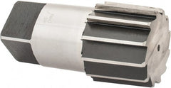 Interstate - 2" Pipe, 2.268" Diam, 2.159" Small End Diam, Straight Shank, 1-3/4" Flute, Taper Pipe Reamer - Eagle Tool & Supply