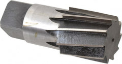 Interstate - 1-1/2" Pipe, 1.793" Diam, 1.684" Small End Diam, Straight Shank, 1-3/4" Flute, Taper Pipe Reamer - Eagle Tool & Supply
