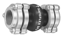 Mason Ind. - 3/4" Pipe, EPDM Single Arch Pipe Expansion Joint - 7" Long, 3/8" Extension, 3/4" Compression, 250 Max psi, Female NPT - Eagle Tool & Supply