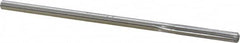 Made in USA - 3/16" High Speed Steel 6 Flute Chucking Reamer - Eagle Tool & Supply