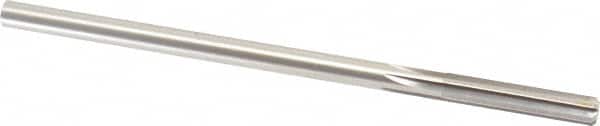 Made in USA - 19/64" High Speed Steel 6 Flute Chucking Reamer - Eagle Tool & Supply