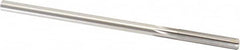 Made in USA - 19/64" High Speed Steel 6 Flute Chucking Reamer - Eagle Tool & Supply