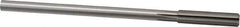 Made in USA - 11/32" High Speed Steel 6 Flute Chucking Reamer - Straight Flute, 11/32" Straight Shank, 1-1/2" Flute Length, 6" OAL - Eagle Tool & Supply