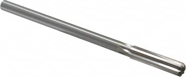 Made in USA - 7/16" High Speed Steel 6 Flute Chucking Reamer - Eagle Tool & Supply
