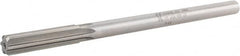 Made in USA - 1/2" High Speed Steel 6 Flute Chucking Reamer - Eagle Tool & Supply